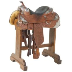 Western Cowboy Equipment 25 NRS Used 15.5in Silver Mesa Pleasure Saddle