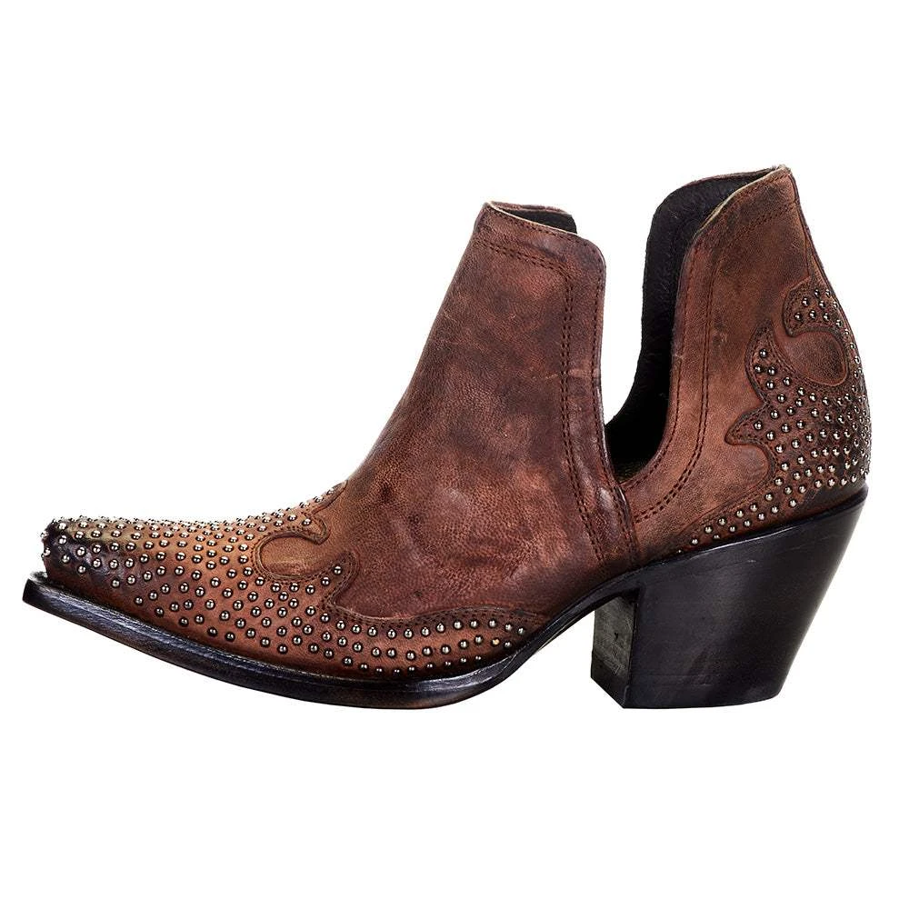 Women's Ariat Chocolate Wingtip Dixon Boot 5 Women's Ariat Chocolate Wingtip Dixon Boot - Image 3