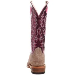 Ariat Women's Futurity Smokey Roughout/ Wine Patent 13 In Top Boot -Western Cowboy Equipment 10047069 03