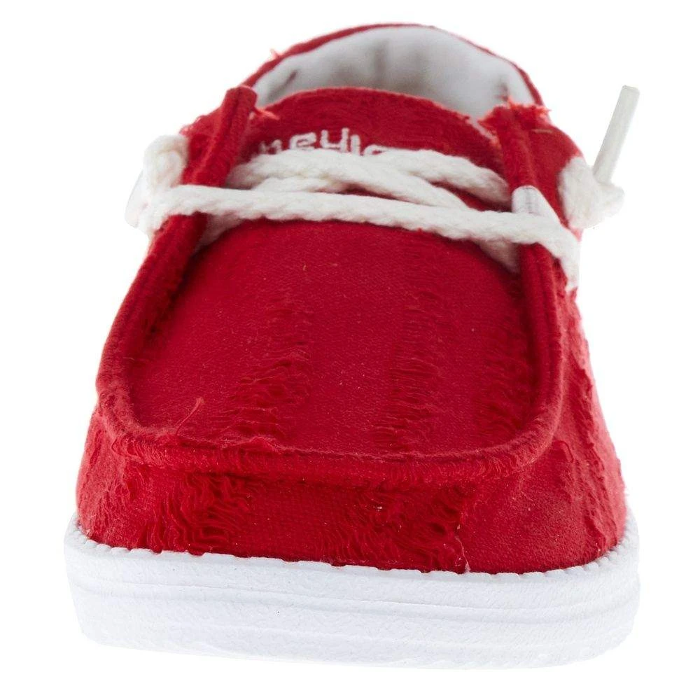 Heydude Women`s Hey Dude Wendy Boho Distressed Salsa Red Casual 4 Heydude Women`s Hey Dude Wendy Boho Distressed Salsa Red Casual - Image 2