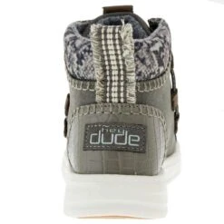 Heydude Women`s Hey Dude Eloise Recycled Leather Granite Casual -Western Cowboy Equipment 121893390 04