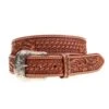 Western Fashion Basket And Floral Tooled Belt -Western Cowboy Equipment 130821 default l