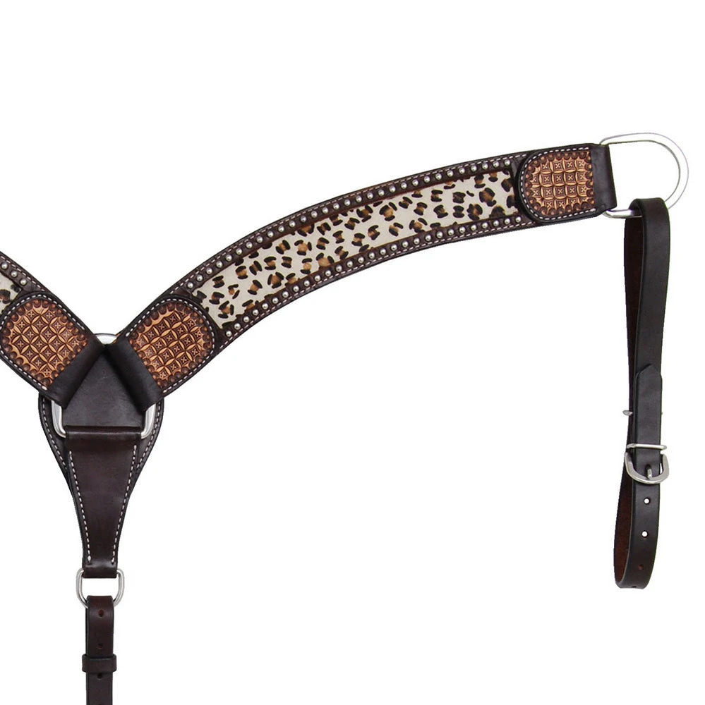 Rafter T Ranch Company Leopard Breast Collar 3 Rafter T Ranch Company Leopard Breast Collar