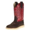 Old West Children's Brown Rugby Grenadine Red Boot -Western Cowboy Equipment 136011 default l