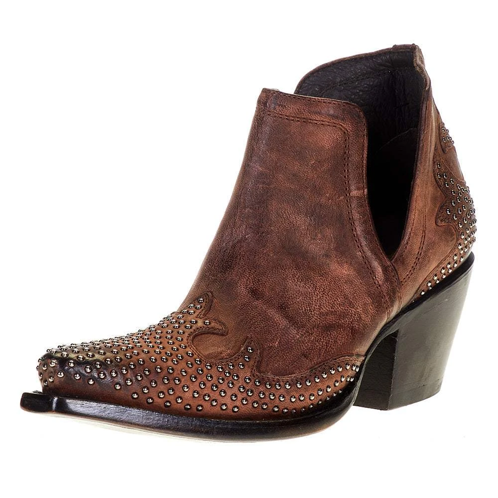 Women's Ariat Chocolate Wingtip Dixon Boot 3 Women's Ariat Chocolate Wingtip Dixon Boot