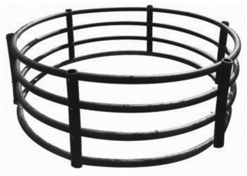 San Antonio Steel Co Poly Pipe Hay Feeder Horse 3 San Antonio Steel Co Poly Pipe Hay Feeder Horse