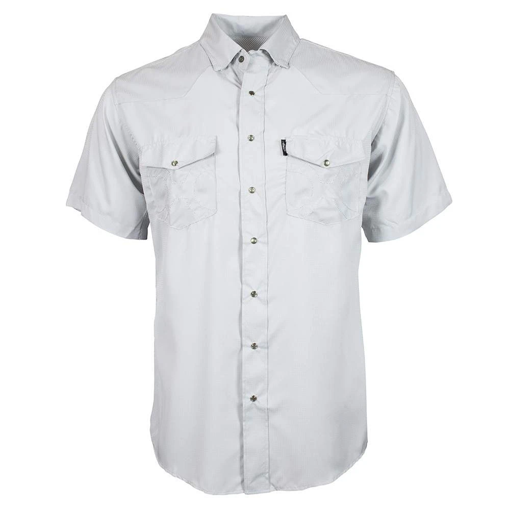 Hooey Men's Sol Grey Short Sleeve Shirt 3 Hooey Men's Sol Grey Short Sleeve Shirt