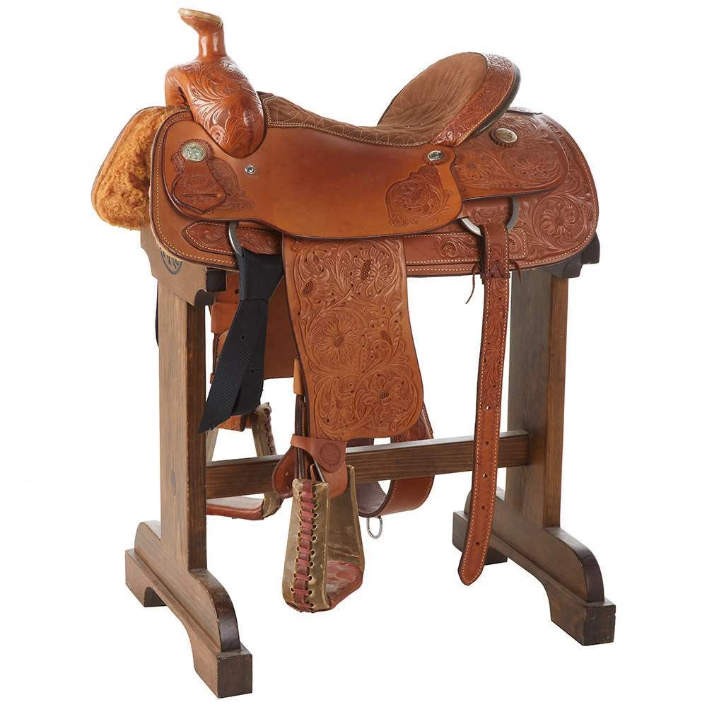 NRS Used 16.5in Billy Cook Team Roper 2 NRS Used 16.5in Billy Cook Team Roper