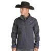 Panhandle Men's Powder River Navy Conceal Carry Rodeo Jacket -Western Cowboy Equipment 156651 default l