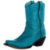 Corral Women`s Turquoise Python 8in. Top Boot -Western Cowboy Equipment 156900 default l