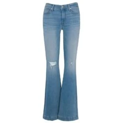 7 For All Mankind Women's Mankind Dojo In Darby Blue