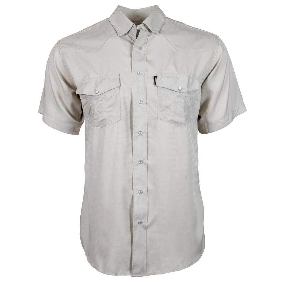 Hooey Men's Tan Pearl Snap Shirt 3 Hooey Men's Tan Pearl Snap Shirt