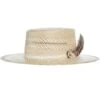 Stetson Hats Batterson Two Tone Fashion Straw Hat -Western Cowboy Equipment 161945 default l
