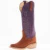 Rios Of Mercedes Women's Rust Carpincho Violet Buffamonte Top Boot -Western Cowboy Equipment 163654 default l