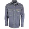 Western Welder Men's FR Cotton Twill Welding Shirt -Western Cowboy Equipment 163851 default l