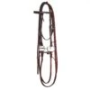 Nrs Tack Horse Bridle Set With Twisted Wire Dog Bone Snaffle Bit -Western Cowboy Equipment 165088 default l