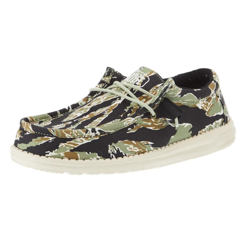 Heydude Men's Hey Dude Wally Tiger Camo Casual Shoe 3 Heydude Men's Hey Dude Wally Tiger Camo Casual Shoe