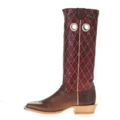 Hondo Enterprises Inc Men's Oil Tan 16in. Red Volcano Top Cowboy Boot 9 Hondo Enterprises Inc Men's Oil Tan 16in. Red Volcano Top Cowboy Boot -Western Cowboy Equipment 18242377 2