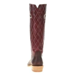 Hondo Enterprises Inc Men's Oil Tan 16in. Red Volcano Top Cowboy Boot 10 Hondo Enterprises Inc Men's Oil Tan 16in. Red Volcano Top Cowboy Boot -Western Cowboy Equipment 18242377 3
