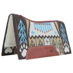 Professionals Choice 33x38 Good Medicine Bear Paw Saddle Pad -Western Cowboy Equipment 210423 645948