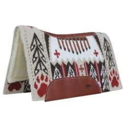 Professionals Choice 33x38 Good Medicine Bear Paw Saddle Pad -Western Cowboy Equipment 210423 645949