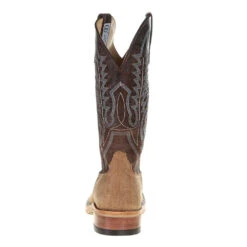 Anderson Bean Men's American Distressed Buffalo 13in. Chocolate Mad Cat Top Crepe Sole -Western Cowboy Equipment 321277 3