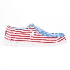 Heydude Men's Hey Dude Wally Patriotic Stars And Stripes Casual -Western Cowboy Equipment 40001 9C8 05