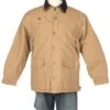 Wyoming Traders Men's Canvas Tan Ranch Coat -Western Cowboy Equipment 88354 default l