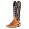 Anderson Bean NRS Ride Ready Women's Cognac Mad Dog Full Quill Ostrich Boots -Western Cowboy Equipment 97528 default l