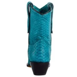 Corral Women`s Turquoise Python 8in. Top Boot -Western Cowboy Equipment A4196 04