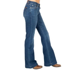 7 For All Mankind Women's Mankind Medium Melrose Dojo -Western Cowboy Equipment EW115Y912B 2