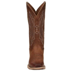 Justin Boots Women`s Rein Waxy Tan 12` Sand Brown Top -Western Cowboy Equipment JST 008 L2962 2