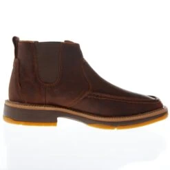 Wrangler Footwear Men's 4 Square Toe Chelsea Casual Shoe -Western Cowboy Equipment KMC0013 05