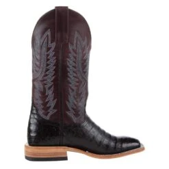 Macie Bean Boots Women`s Top Hand Black Caiman Cowgirl Boot 10 Macie Bean Boots Women`s Top Hand Black Caiman Cowgirl Boot -Western Cowboy Equipment M2002 5