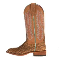 Macie Bean Women's Unbeweveable Crazy Train-13in Honey Crazy Boots -Western Cowboy Equipment M9092 2