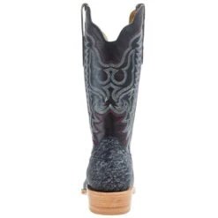 R Watson Boots Men`s Blue Cape Buffalo 13in Midnight Blue Sinatra Cowhide Top Boot 10 R Watson Boots Men`s Blue Cape Buffalo 13in Midnight Blue Sinatra Cowhide Top Boot -Western Cowboy Equipment RW7103 1 04