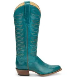 Justin Boots Women's Whitley Vintage Turquoise Justin Cowgirl Boots -Western Cowboy Equipment vn4460 4