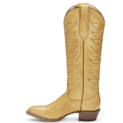 Justin Boots Women's Whitley Antique Yellow Vintage Justin Cowgirl Boots -Western Cowboy Equipment vn4462 2